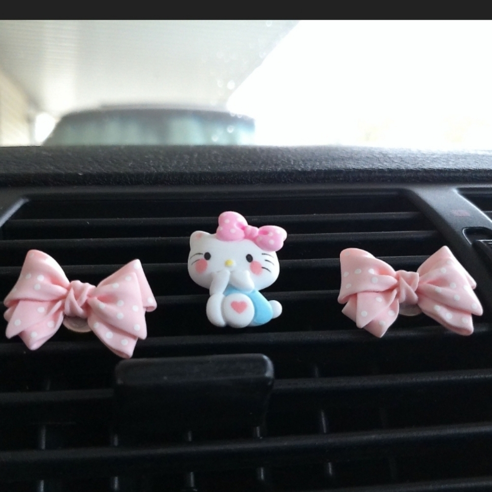 Hello Kitty Car Air Freshener Deco Kit